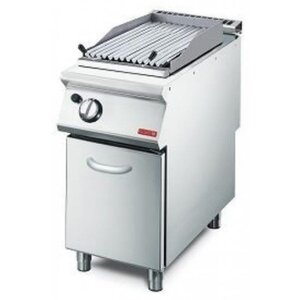 CHRselect Grill à Pierre de Lave | Grille-V | 7,6kW | 400x700x850(h)mm