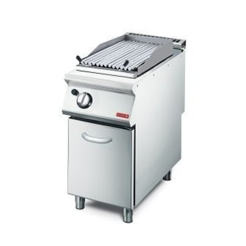 CHRselect Grill à Pierre de Lave | Grille-V | 7,6kW | 400x700x850(h)mm