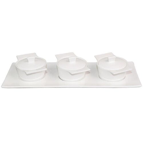 CHRselect Marmite Lumina | Porcelaine Blanche | 42ml | 6 Pièces