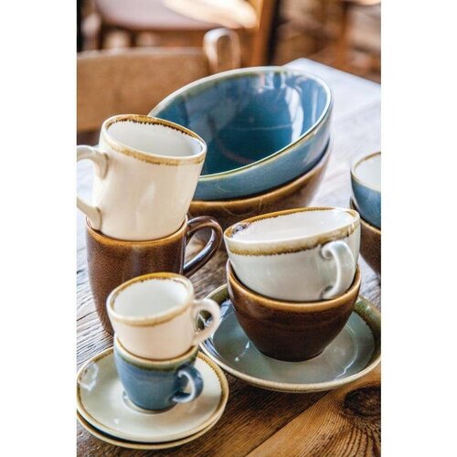 CHRselect Mug "Kiln" | Porcelaine Écorce | 340ml | 6 Pièces