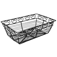 Panier Métallique Noir | 230x150x75(h)mm
