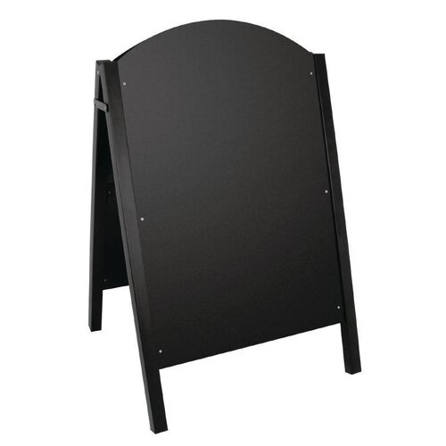 CHRselect Panneau de Trottoir Noir | Structure Métallique | 660x675x1025(h)mm