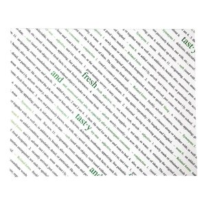 CHRselect Papier Sulfurisé | Avec Texte | 255x203mm | 500 Pièces