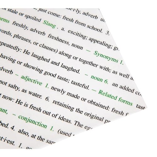 CHRselect Papier Sulfurisé | Avec Texte | 255x203mm | 500 Pièces