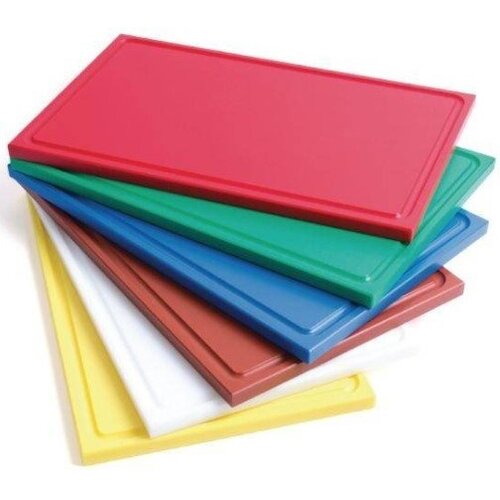 CHRselect Planche à Découper HACCP | GN1/2 | Avec Rigole | Disponible en 6 Couleurs