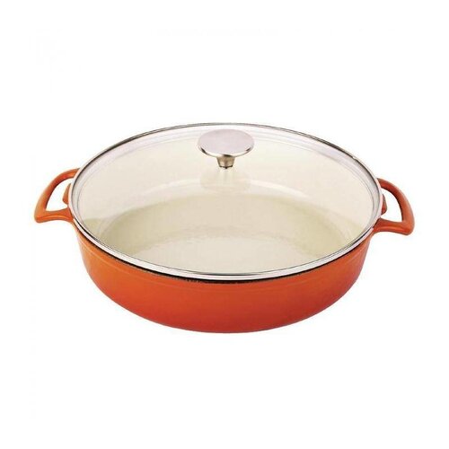 CHRselect Plat en Fonte + Couvercle | Ø280x70(h)mm | Disponibles en 3 Couleurs CHRselect Plat en Fonte + Couvercle | Ø280x70(h)mm | Disponibles en 3 Couleurs