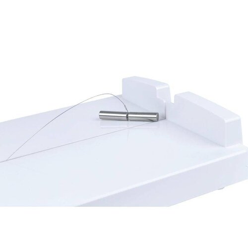 CHRselect Plateau Coupe Fromage | Polypropylène Blanc | 90° Angle