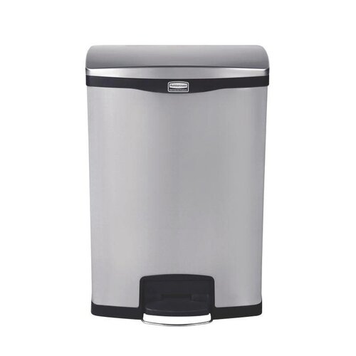 CHRselect Poubelle à Pédale Frontale | Rubbermaid | Inox | 90 Litres | 690x333x834(h)mm CHRselect Poubelle à Pédale Frontale | Rubbermaid | Inox | 90 Litres | 690x333x834(h)mm