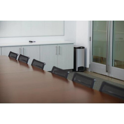 CHRselect Poubelle à Pédale Latérale | Rubbermaid | Inox | 50 Litres | 576x295x733(h)mm