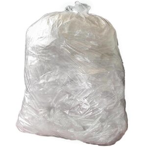 CHRselect Sacs Poubelle Transparents | 10kg | 200 Pièces