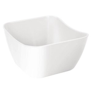 CHRselect Saladier Incurvé GN1/6 | Mélamine Blanc | 176x162x100(h)mm