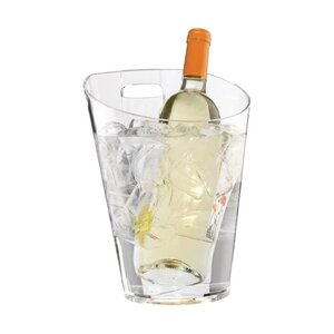 CHRselect Seau à Glace + Support de Table | Acrylique | 750ml | Ø190x256(h)mm