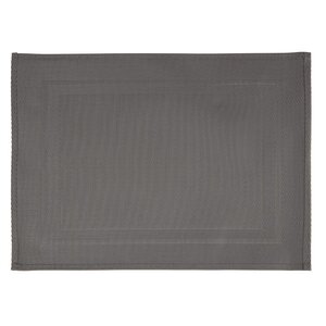 CHRselect Set de Table Gris | PVC | 450x330mm | 6 Pièces