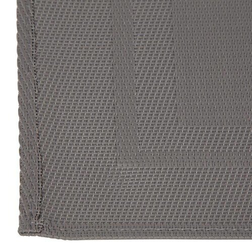 CHRselect Set de Table Gris | PVC | 450x330mm | 6 Pièces