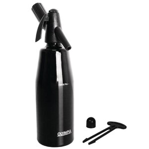 CHRselect Siphon à Eau de Seltz | Noir | 1 Litre | Disponible à Partir de 13-09-2018 CHRselect Siphon à Eau de Seltz | Noir | 1 Litre | Disponible à Partir de 13-09-2018