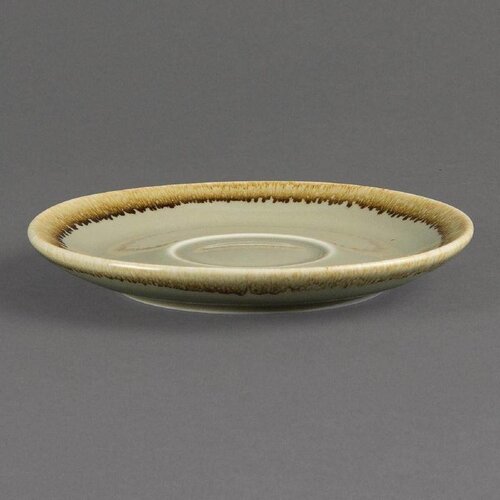 CHRselect Soucoupe "Kiln" | Porcelaine Mousse | Ø140mm | 6 Pièces