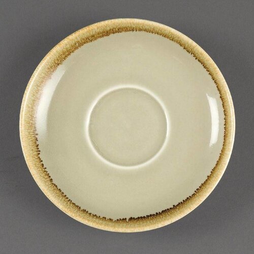 CHRselect Soucoupe "Kiln" | Porcelaine Mousse | Ø160mm | 6 Pièces CHRselect Soucoupe "Kiln" | Porcelaine Mousse | Ø160mm | 6 Pièces