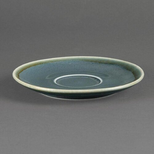 CHRselect Soucoupe "Kiln" | Porcelaine Océan | Ø160mm | 6 Pièces