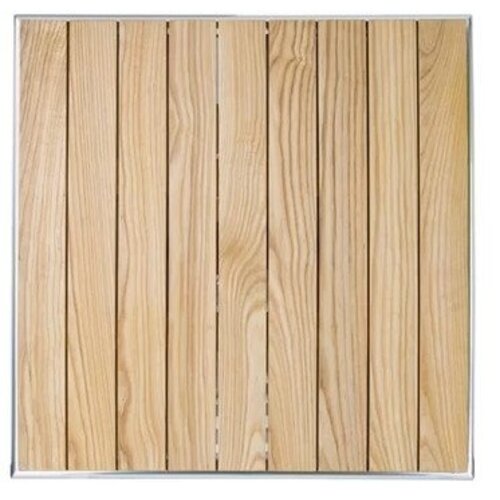 CHRselect Table Bistro Carrée | Aluminium/Frêne | 600x600x730(h)mm