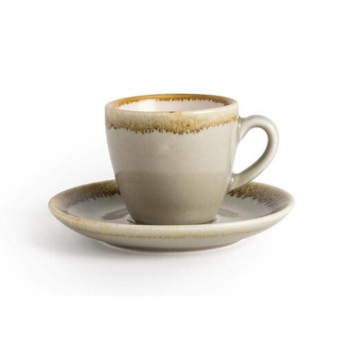 CHRselect Tasse à Espresso "Kiln "| Porcelaine Mousse | 85ml | 6 Pièces