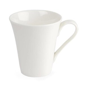 CHRselect Tasse Évasée | 180ml | Lumina Porcelaine Blanche | 12 Pièces