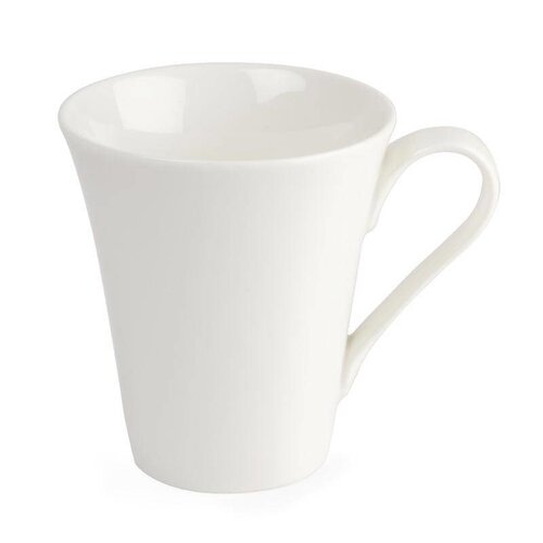CHRselect Tasse Évasée | 180ml | Lumina Porcelaine Blanche | 12 Pièces