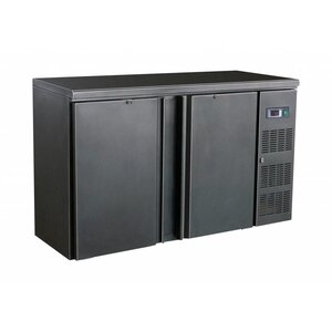 Combisteel Arrière-Bar Pleine | 2 Portes Battantes | Capacité 350 Litres | 860(h)mm