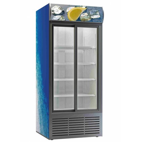 Combisteel Réfrigérateur 700 Litres | Portes Coulissantes | 880x710x2000(h)mm