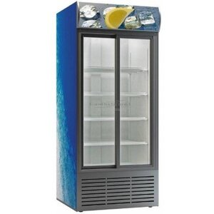 Combisteel Réfrigérateur 852 Litres | Portes Coulissantes | 1100x820x2000(h)mm