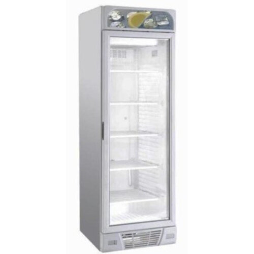 Combisteel Armoire Congelé Vitré | 382 Litres | Réfrigérant R134a | 640x670x2060(h)mm
