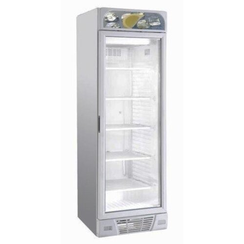 Combisteel Armoire Congelé Vitré | 382 Litres | Réfrigérant R134a | 640x670x2060(h)mm