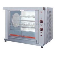 Rôtissoire à Poulets | Rotatif | 3 Broches/9 Poulets | 5,4kW | 1020x640x830(h)mm