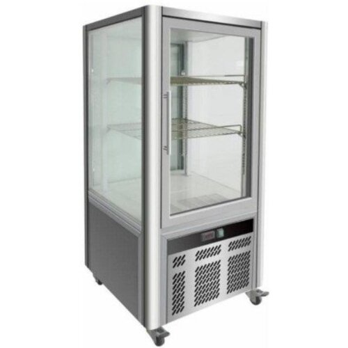 Combisteel Vitrine à Pâtisserie | Grilles 2 x GN1/1  | 268 Litres | 700x700x1300(h)mm