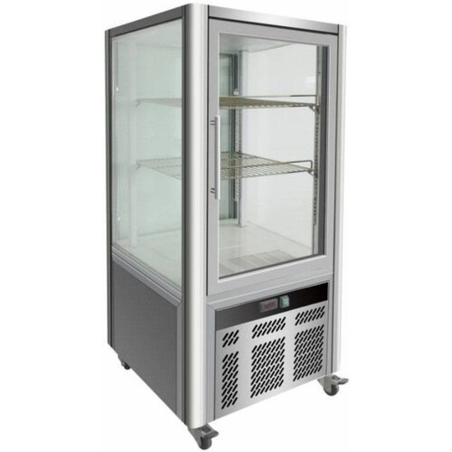 Combisteel Vitrine à Pâtisserie | Grilles 2 x GN1/1  | 268 Litres | 700x700x1300(h)mm