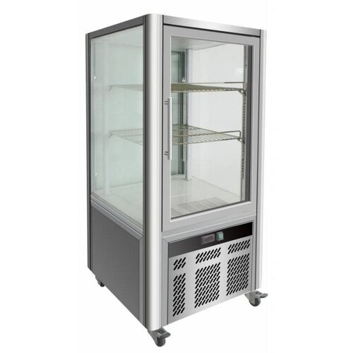 Combisteel Vitrine à Pâtisserie | Grilles 2 x GN1/1  | 268 Litres | 700x700x1300(h)mm