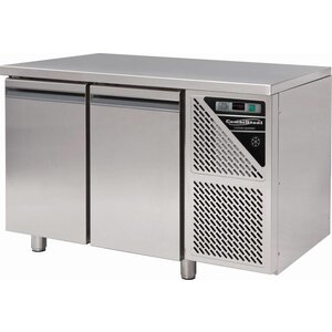 Combisteel Comptoir Réfrigéré de Boulangerie | 2 Portes | Grilles 600x400mm | 1430x800x850(h)mm