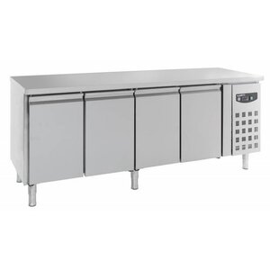 Combisteel Comptoir Réfrigéré Inox | 4 Portes | 2230x600x860(h)mm Combisteel Comptoir Réfrigéré Inox | 4 Portes | 2230x600x860(h)mm