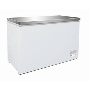 Combisteel Coffre Congelé avec Couvercle Inox | 390 Litres | 1330x637/680x830(h)mm