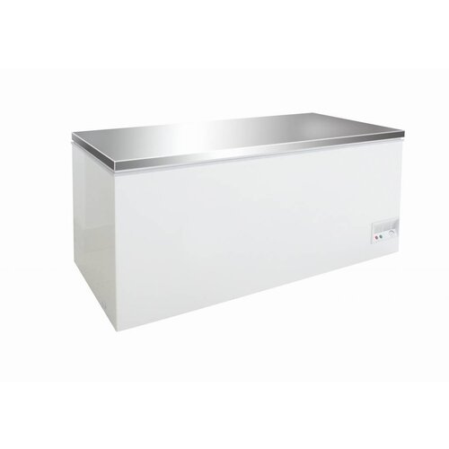 Combisteel Coffre Congelé | Couvercle Inox | 526 Litres | 130W | 1604x675/720x860(h)mm