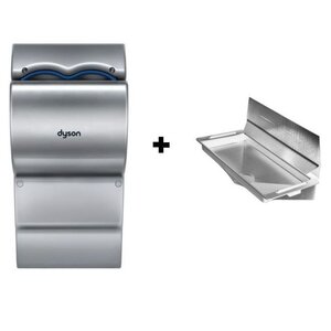 Dyson Set Dyson Airblade AB14 Gris + Bac d'égouttage Gris | Protection Murale Inclus Dyson Set Dyson Airblade AB14 Gris + Bac d'égouttage Gris | Protection Murale Inclus
