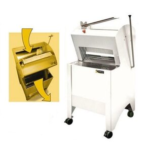 Sofinor Coupeuse à Pain Blanc | Semi-Automatique | Pain par le Dessus | 550W