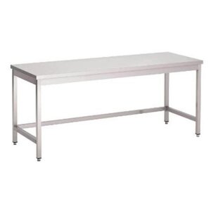 Gastro M Table de Travail Inox | USAGE INTENSIF | 700(p)x850(h)mm | 8 Largeurs Différentes