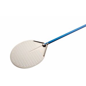 Saro Pelle à Pizza Ovale | Aluminium Perforée | Ø330mm | 1840(L)mm Saro Pelle à Pizza Ovale | Aluminium Perforée | Ø330mm | 1840(L)mm