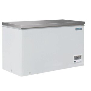 Polar Congélateur Coffre avec Couvercle Inox | 385 Litres | 688x1395x845(h)mm