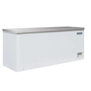 Polar Congélateur Coffre Blanc | Couvercle Inox | 587 Litres | 688(p)x1995(l)x845(h)mm