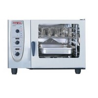Rational Four Mixte CM 62E Plus Électrique | Combimaster Plus 62 | 6 x 2/1 GN | Capacité 60-160 Couverts