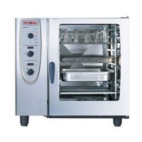 Rational Four Mixte à Vapeur CM 102G Plus Gaz | Combimaster Plus Type 102 | 10 x 2/1 GN | 150-300 Couverts