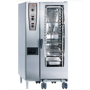 Rational Rational Four Mixte à Vapeur CM 201E Plus | Combimaster Plus Type 201 | 20 x 1/1 GN | 150-300 Couverts Rational Rational Four Mixte à Vapeur CM 201E Plus | Combimaster Plus Type 201 | 20 x 1/1 GN | 150-300 Couverts