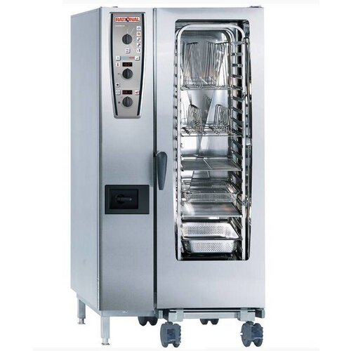 Rational Rational Four Mixte à Vapeur CM 201E Plus | Combimaster Plus Type 201 | 20 x 1/1 GN | 150-300 Couverts Rational Rational Four Mixte à Vapeur CM 201E Plus | Combimaster Plus Type 201 | 20 x 1/1 GN | 150-300 Couverts