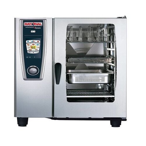 Rational Rational Four Mixte à Vapeur SCC 102G Gaz | Self Cooking Center Type 102 | 10 x 2/1 GN | 150-300 Couverts